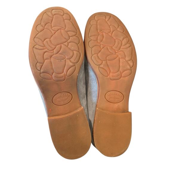 Kork-Ease Tinga Blue Suede Slip-On Tassels Loafers Womens size 8 M - Picture 9 of 10